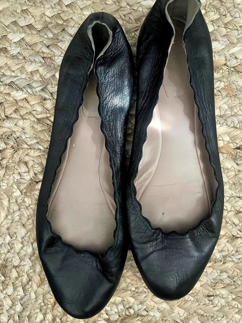 CHLOE scalloped flats